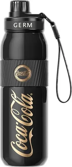 Coca-Cola Collection Athletic Isolierflasche - Schwarz, Jahreswechsel-Action, Top-Geschenkideen