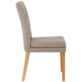 Home Affaire Colorado 6 St. Kunstleder taupe/eiche