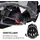 Dunlop Fahrradhelm Verstellbar von 58 bis 61 CM - Größe L - mit LED-Beleuchtung 3 Lichtmodi - Schwarz