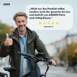 Aaron Flask Thermoskanne, 24h heiß - kalt, für Reise, Sport - Alltag - schwarz