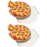 2er Pizza Steinplatte Pizzaplatte Brotbackplatte Pizzateller Ø33cm