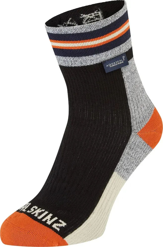 Wasserdichte Socken SealSkinz Surlingham-A Sockengröße: 39-42 /  schwarz