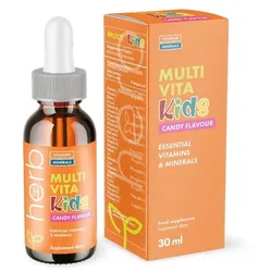 Multivitamine und Mineralien für Kinder, Bonbongeschmack, 30 ml
