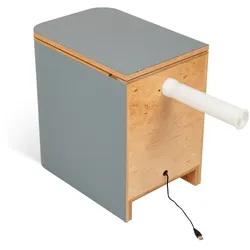 TROBOLO SilvaBloem grau Trenntoilette inkl. elektr. Abluftsystem