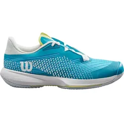 WILSON Damen Tennisoutdoorschuhe KAOS SWIFT 1.5, Algiers Blue/White/Sunny Lime, 40