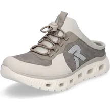 Rieker Sportliche Slipper in Grau | Gr.: 42