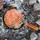 Petromax Griffhülle für Feuerpfanne 5 cm Leder orange