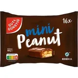 Gut&Günstig mini Peanut Schokoriegel 16 St.