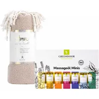 GREENDOOR Hamam Set Massage Mini 2 St