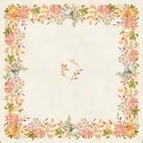 Duni Bio Dunicel®-Mitteldecke 84 x 84 cm Spicy Pumpkin, 100 Stk/Krt (5 x 20 Stk)
