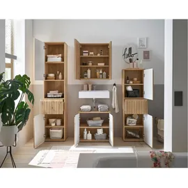 Stella Trading Waschbeckenunterschrank Austin Artisan Oak Nachbildung B/H/T: ca. 60x57x36 cm