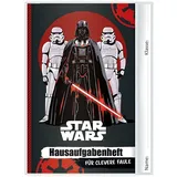 ROTH Hausaufgabenheft Star Wars für clevere Faule liniert DIN A5 ohne Rand, 104 Blatt, 1 St.