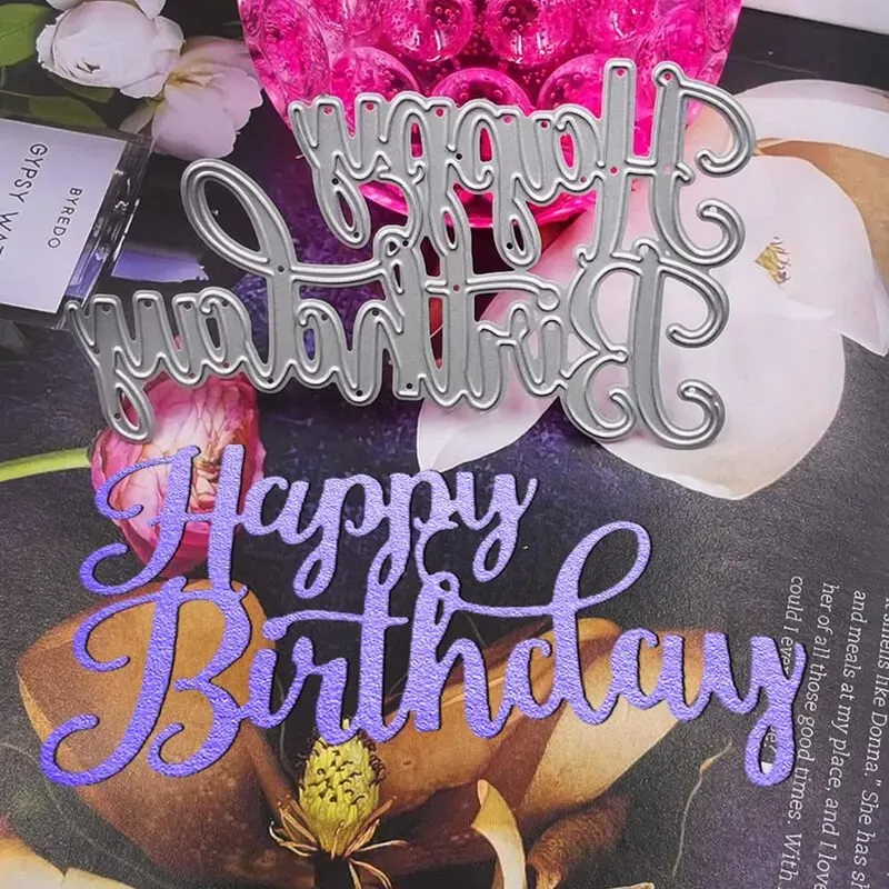 Metallschneideformen für Scrapbooking, DIY-Fotoalben, Kartenherstellung und dekorative Schablonen Buchstaben Metallstanzformen