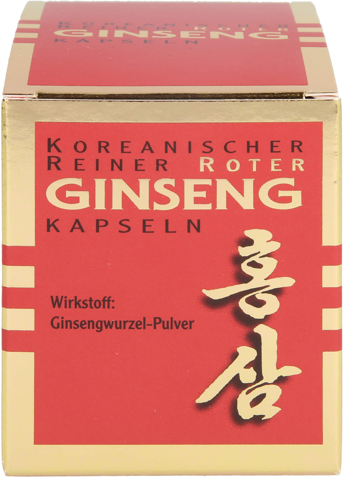 Koreanischer Reiner Roter Ginseng Wurzelpulv 300mg 100 ST