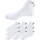 Fila UNISEX QUARTER PLAIN SOCKS 9er Pack Weiß 43-46