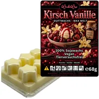 WonderWax Duftwachs WonderWax® Duftwachs 6 Sterne, (Kirsch Vanille), Duftrichtung: Kirsch Vanille