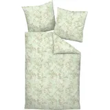 JANINE Carmen S 55127 07 floral Grün/Rosa 135 x 200 cm + 80 x 80 cm