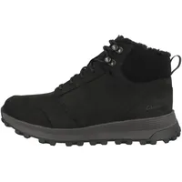 CLARKS Herren ATL Trek Up Wp Mode-Stiefel, Black Wlined Lea, 40.5 EU