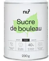 nu3 Sucre de bouleau Poudre 230 g