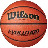 Wilson Unisex-Adult Evolution BSKT EMEA Basketball, Braun, 6