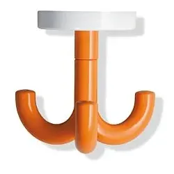 Hewi System 800 K Dreifachhaken 800.90.0509124 orange, 70mm