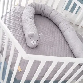 roba Laufgitter, Weiß, Holzwerkstoff, Quadratisch, 118.5x72.5x103.5 cm, x 75 cm, Holz, weiß|grau