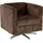 Home Affaire Sessel Bob Polyester 72 x 71 x 75 cm Braun drehbar mit Sternfuß