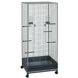 Voltrega Voliere 420 Grijs/Grijs-65X54X150 cm