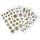 Maildor Sticker Initial 20 Stickerbogen 10,5x16cm Weihnachten