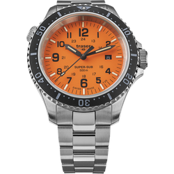 Traser H3 Tactical Adventure Collection P67 SuperSub 109381 Sonderangebot - orange,silber - 46mm