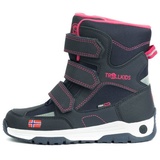 Trollkids Lofoten Winterstiefel Winter Schuhe, Marineblau/Pink, 30