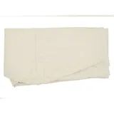 Mendler Ersatz-Bezug für Deluxe Ampelschirm HWC-D14, Sonnenschirmbezug rund Ø 3m ~ creme ohne Flap