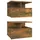vidaXL Hängenachtschrank 2 Stk. 40 x 31 x 27 cm Braun