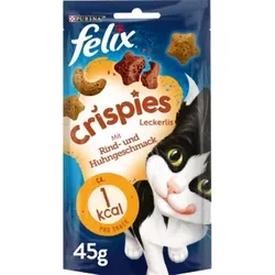 Felix Crispies 8x45g Rind & Huhn