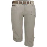 G.I.G.A. DX Damen Casual Caprihose mit Gürtel/Kurze Hose - GS 35 WMN PNTS, hellsand, 40, 38200-000