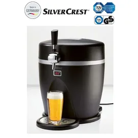 Silvercrest Bierzapfanlage SBD 60 für 5-Liter-Druckfässer Bier zapfen 3 bis 6 °C