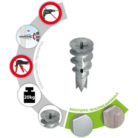 TOX Gipskartondübel Spiral Plus 37