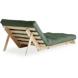 Karup Schlafcouch Baumwolle/Polyester 2-Sitzer Grün