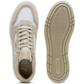 Puma Court Classic Street Suede Sneaker 03 white/desert dust/gold 36