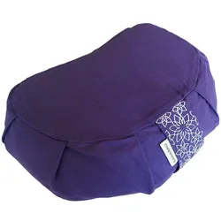 Meditationskissen halbmond Lila violett No Size