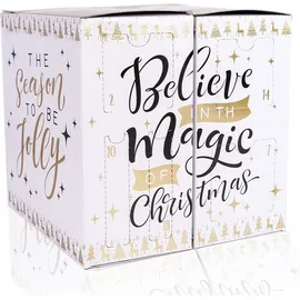 Accentra Adventskalender Winter Magic 2023 3452453IT Weiß