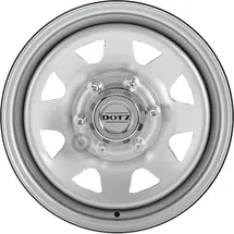DOTZ OPKNS schwarz/silber 6.0Jx15 5x139.7 ET45