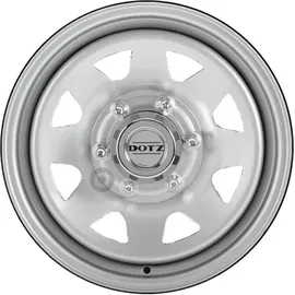 DOTZ OPKNS schwarz/silber 6.0Jx15 5x139.7 ET45