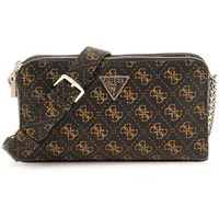 GUESS Umhängetasche Eco Erica Status Crossbody Brown Logo