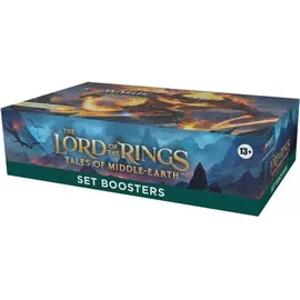 Wizards of the Coast The Lord of the Rings: Tales of Middle-earth Set Booster Display englisch