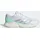 adidas Courtquick Padel-Schuh - Cloud White / Silver Metallic / Clear Mint - 39 1/3