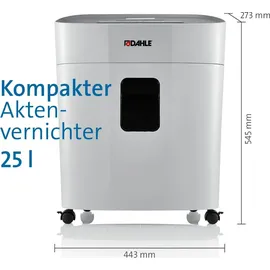 DAHLE PaperSAFE 240 Aktenvernichter mit Partikelschnitt