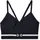 Under Armour Seamless Low Long Sport-BH Schwarz/Grau S