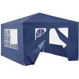 casa.pro Pavillon Wedau 400x300x255 cm Dunkelblau
