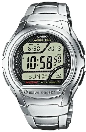 Casio Armbanduhr - Quartz - digital - stainless steel